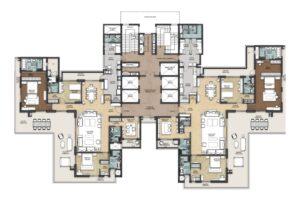 Max Estates 128 4.5 BHK Layout Opulnz Abode