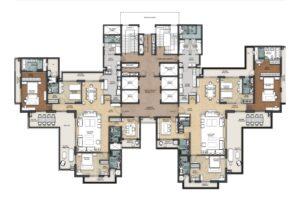 Max Estates 128 4BHK Layout Opulnz Abode