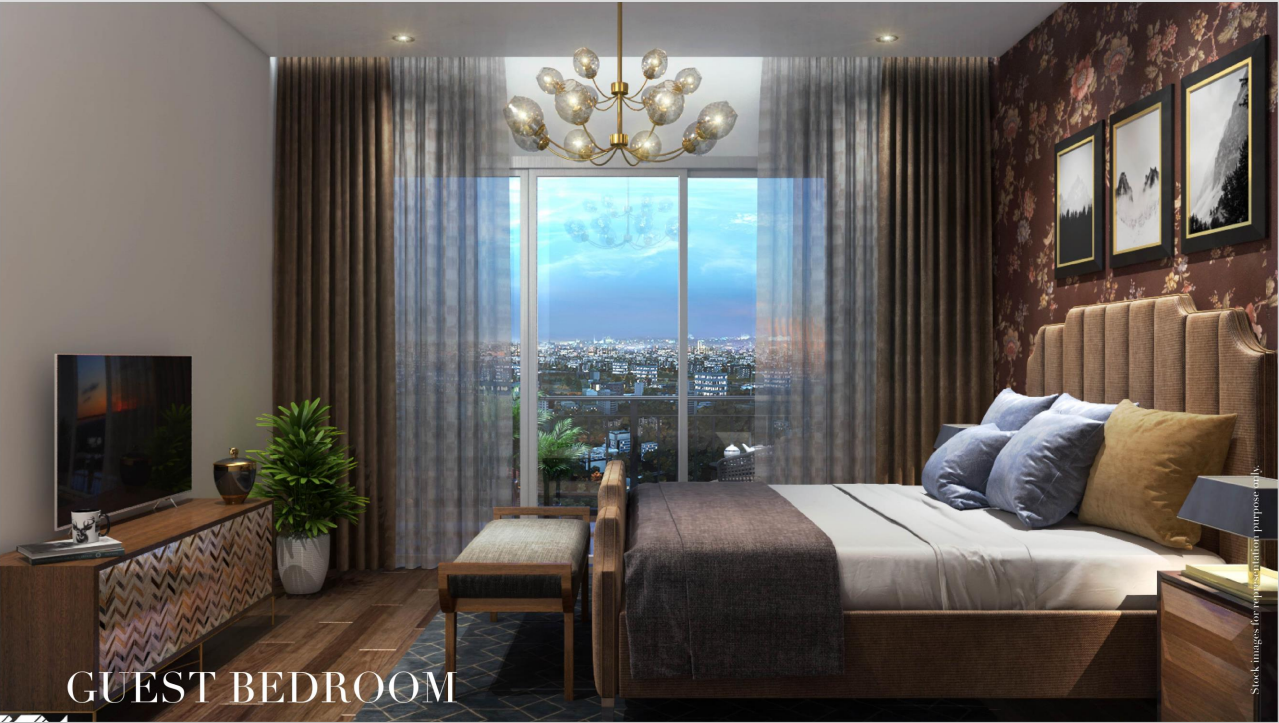 Godrej South Estate Prima Guest Bedroom
